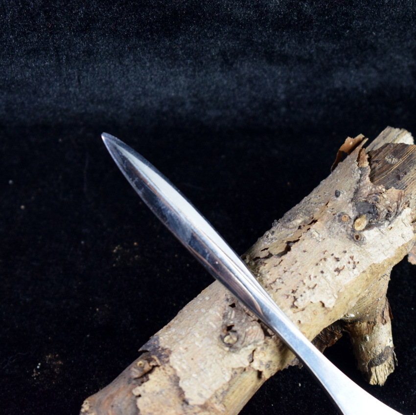 厂家直销 不锈钢古马茶刀斜柄茶刀 撬茶饼工具 功夫茶道茶具配件