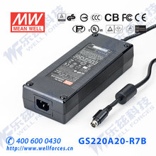 GS220A20-R7B台湾明纬220W20V电源适配器直流稳压11A三插,节能型