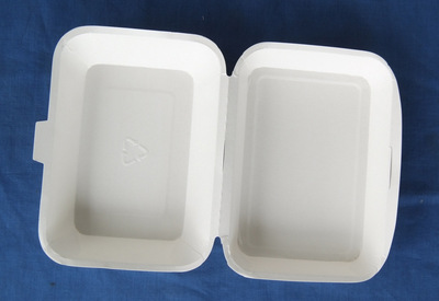绿保一次性环保纸餐盒纸饭盒食品包装盒外卖快餐盒440ml可批发