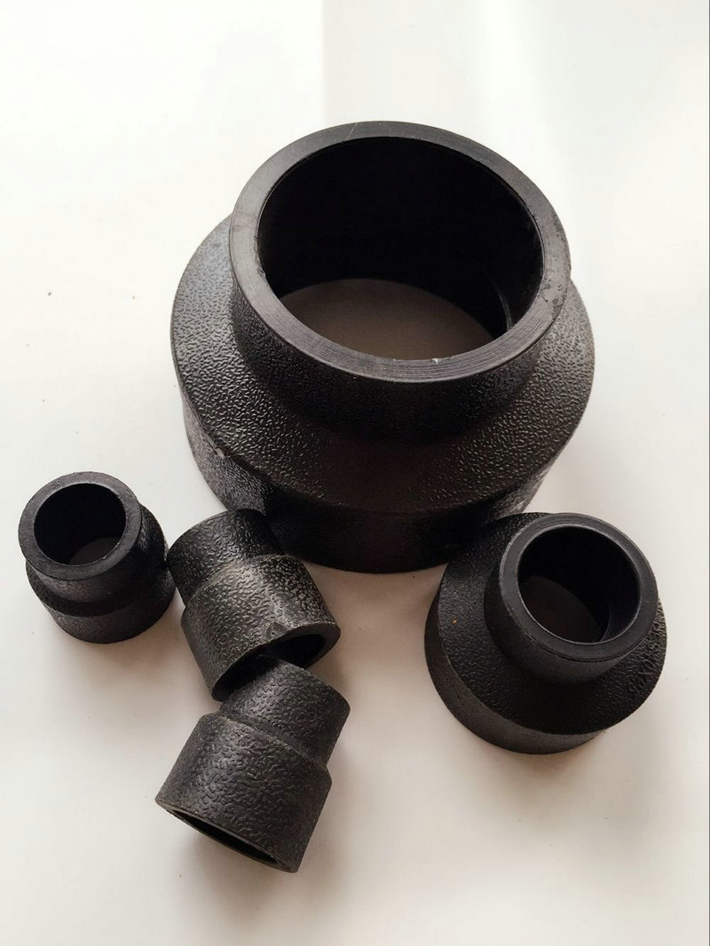 厂家直销 中升pe承插式异径直接 管材管件接头 家装工程园林通用