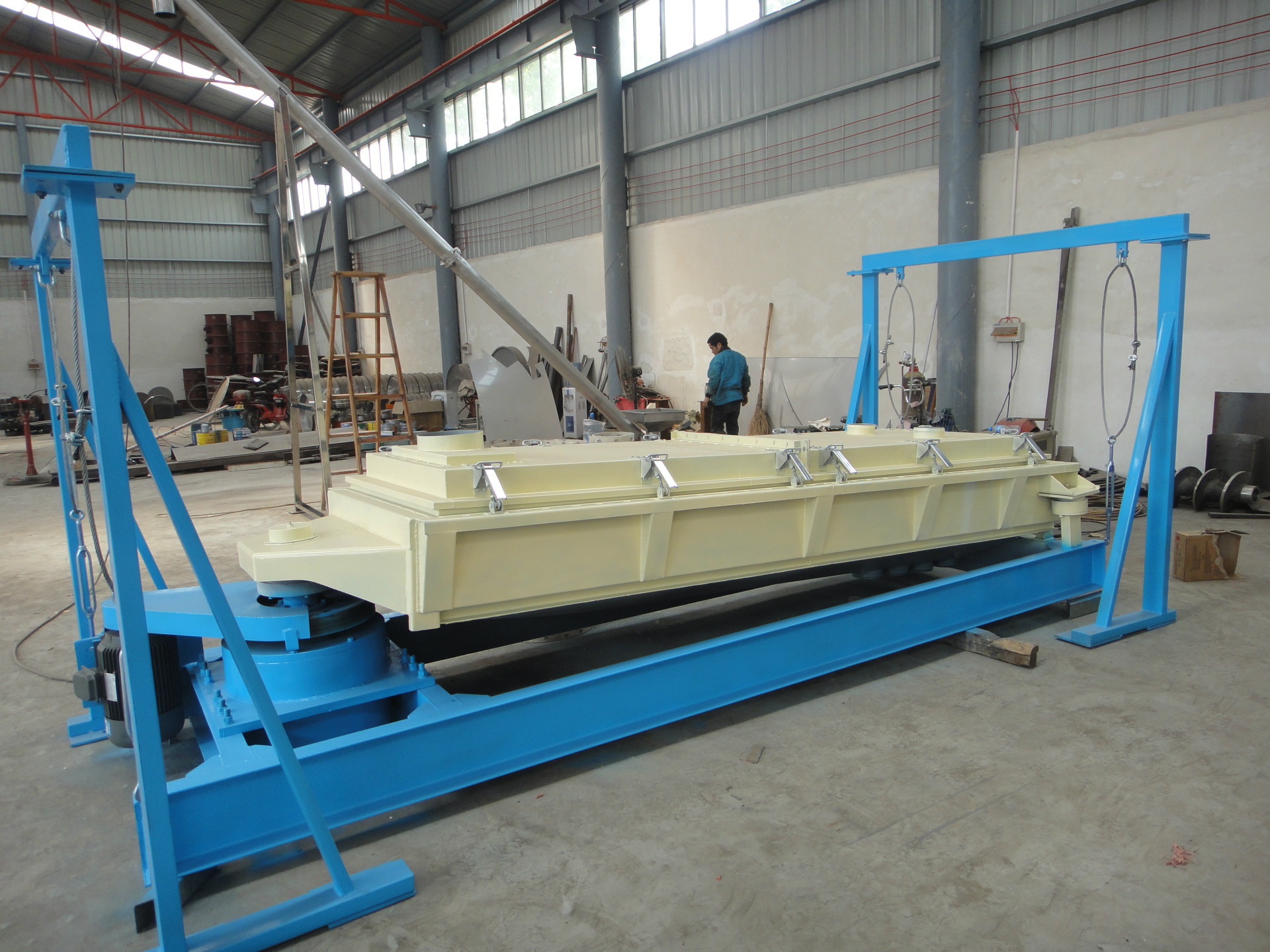 银川油糠筛分平面回旋筛 80目摇摆筛 振荡筛