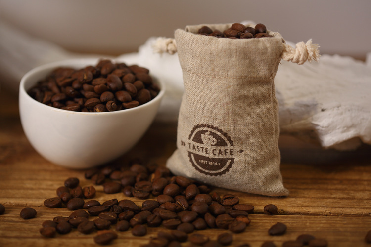 咖啡袋子 麻布袋束口袋收纳袋展示袋包装袋食品袋棉麻复古拍戏袋