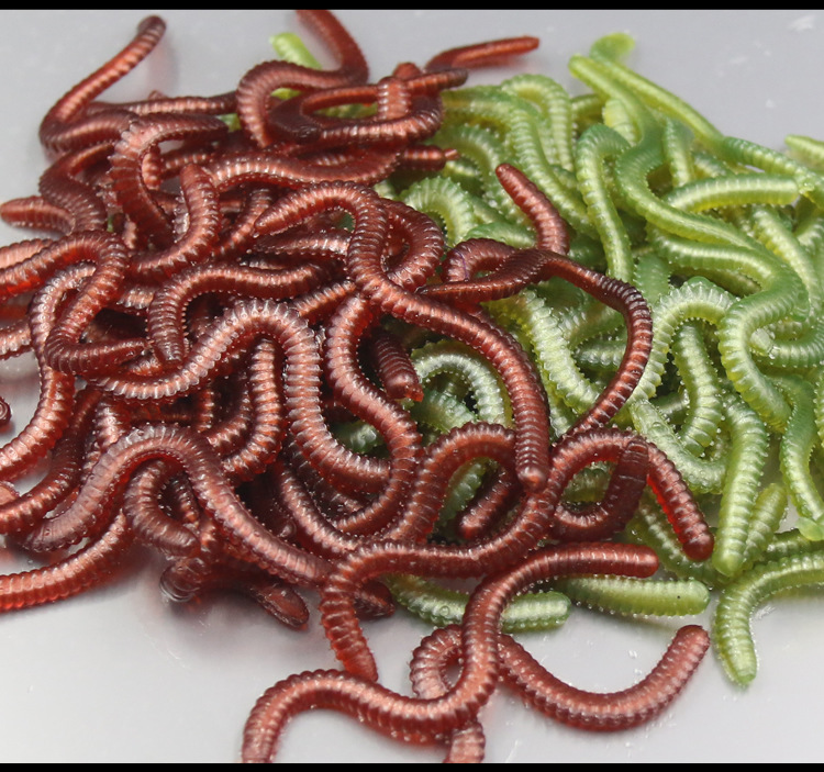 工厂直发带味道沙蚕软饵垂钓假饵 垂钓专用沙蚕假饵仿真饵料 批发