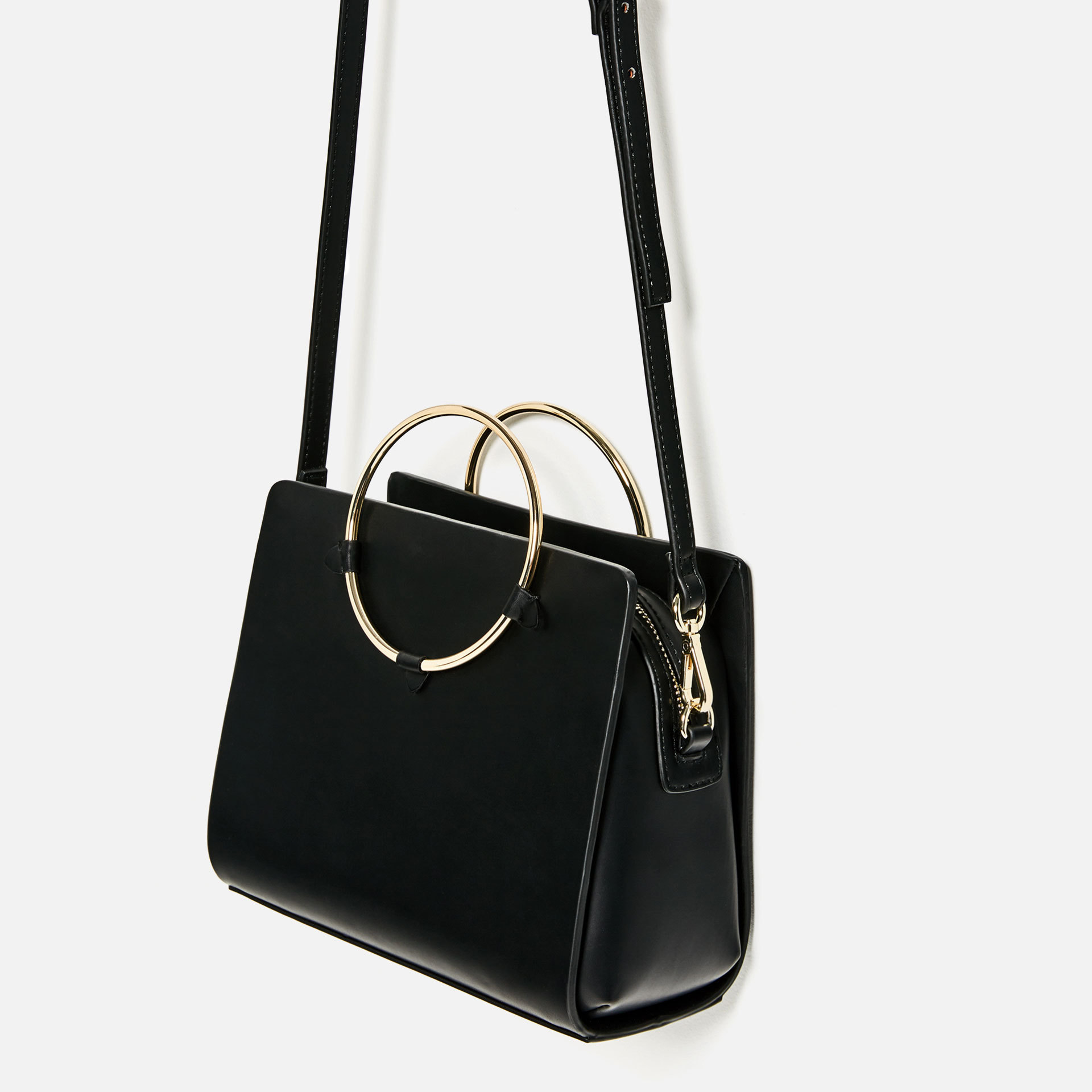 金属提手迷你都市手提包8574/104单肩包