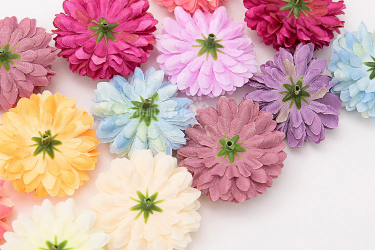 多层花仿真卡通5厘米花朵 头饰鞋帽花装饰花 假花diy盆栽花