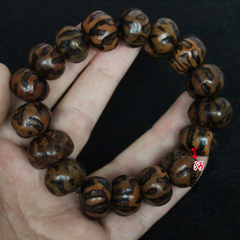 厂家直销 虎爪菩提子佛珠手链 天然虎爪菩提子手串 文玩菩提佛珠