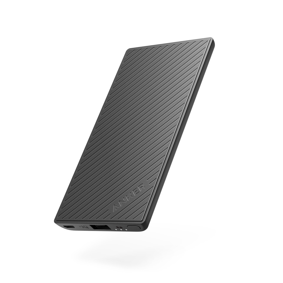 anker powercore slim 5000 超薄移动电源便携聚合物充电宝 a1250