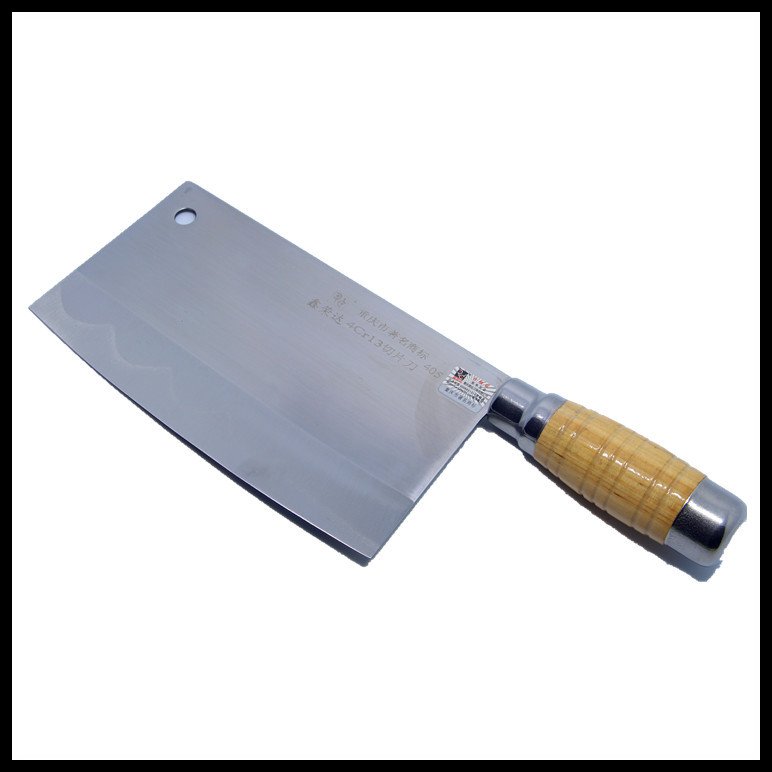 鑫荣达105剥皮刀 手工锻打刀 屠宰刀 水果刀