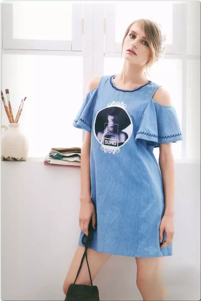 供应信息 女装 上海知恩品牌gccg16年春季新款正品品牌尾货连衣裙套裙