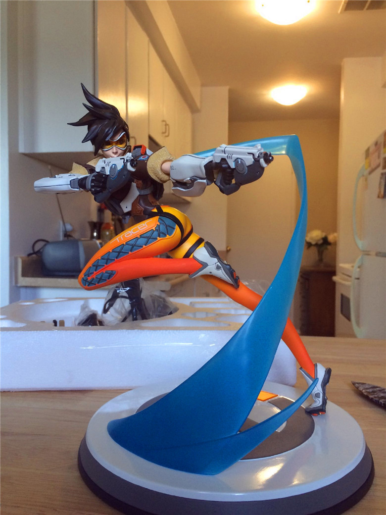 哈乐动漫守望先锋屁股overwatch闪光猎空者tracer手办雕像