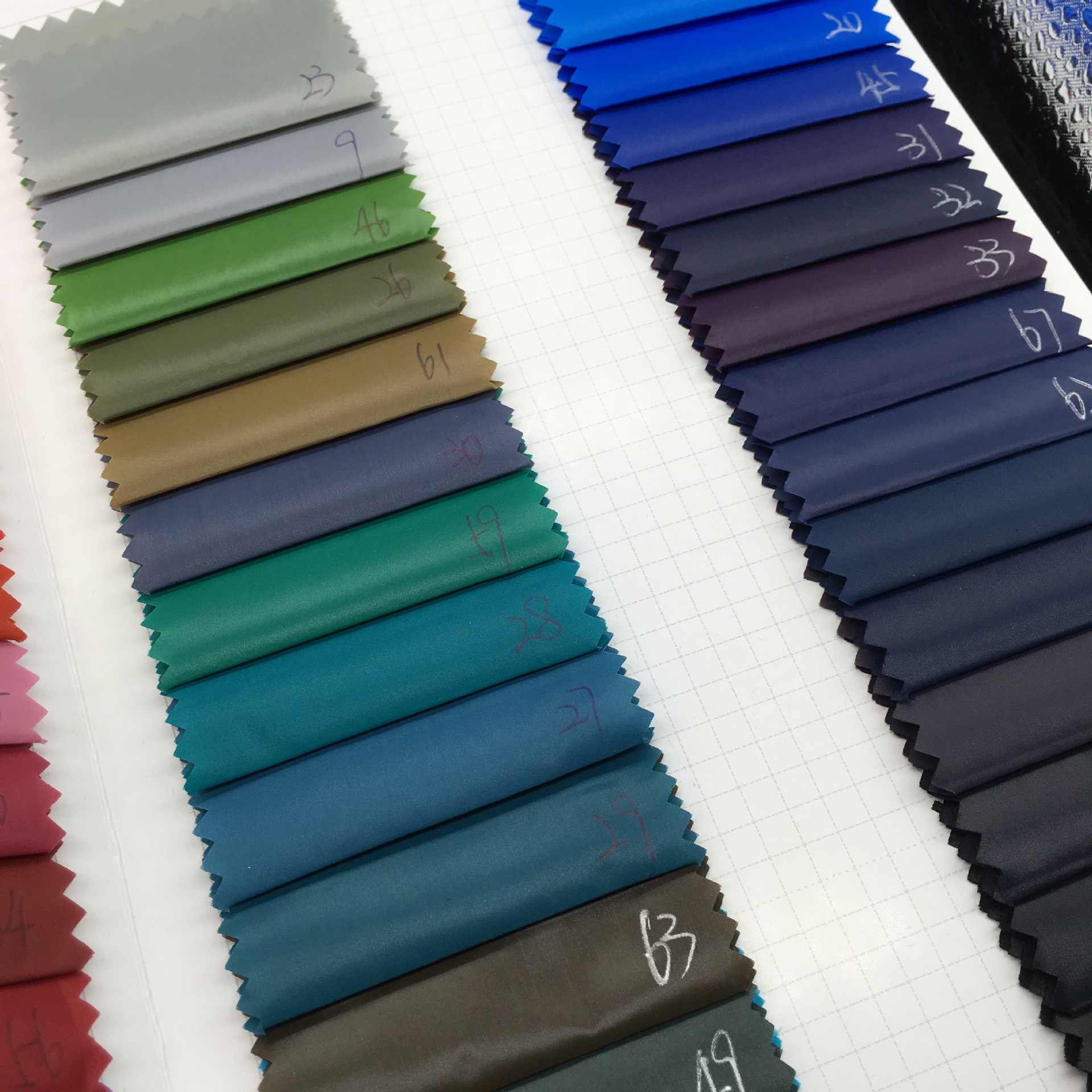 厂家直销 20d尼龙 消光工艺 380t尼丝纺 轻薄防晒衣高档棉服面料