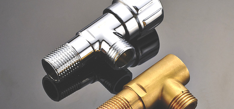 友莱卫浴 马桶用防爆防冻裂全铜 龙头角阀