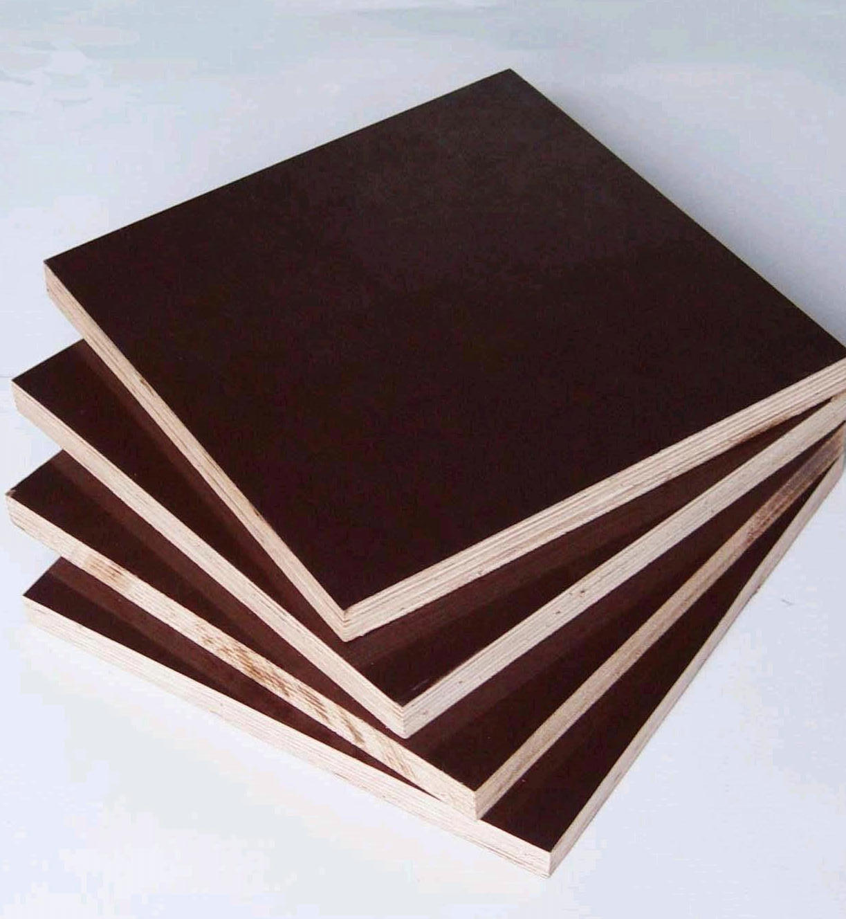 专业推荐 黑色覆膜板建筑模板 一次成型清水模板 漳州水泥模板