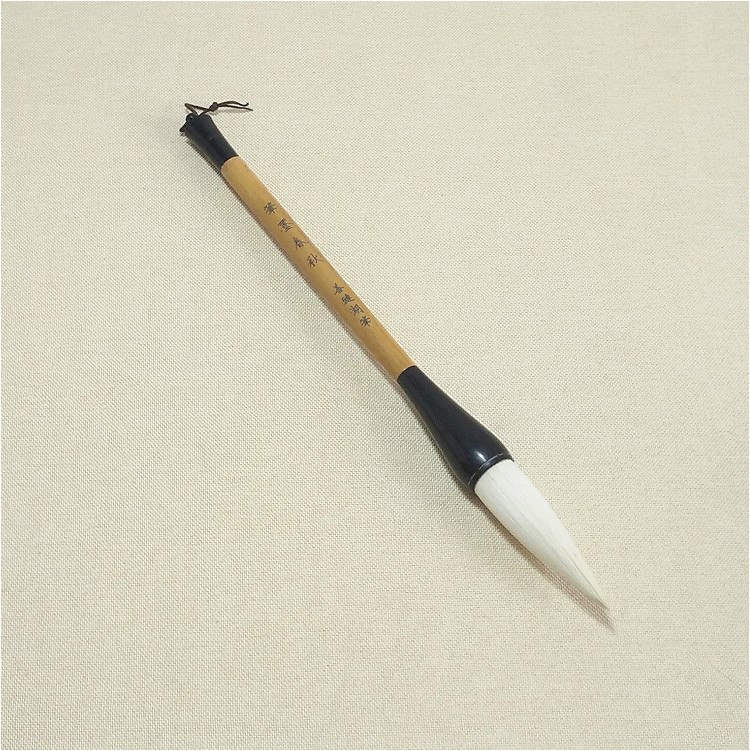厂家直销批发订制笔墨春秋纯羊毫毛笔提笔斗笔写对联国画专用毛笔