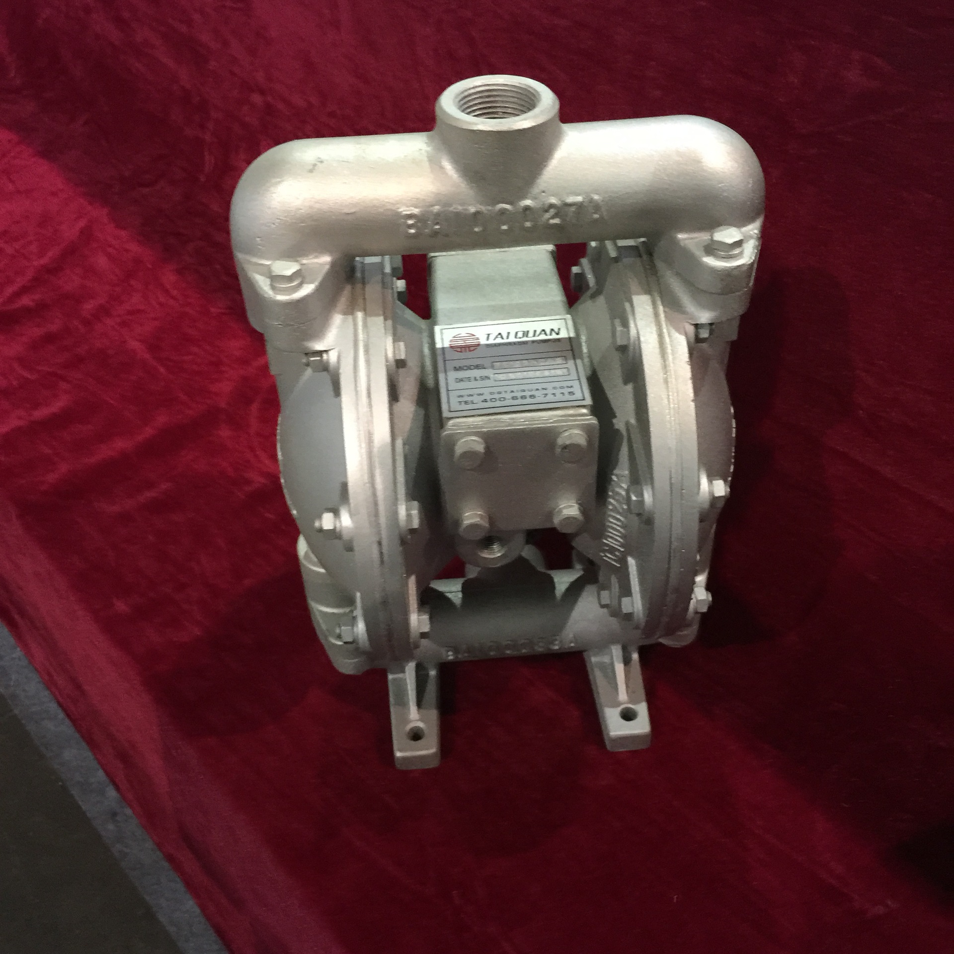 台泉不锈钢往复隔膜泵 气动活塞式隔膜计量泵 东莞厂家直销