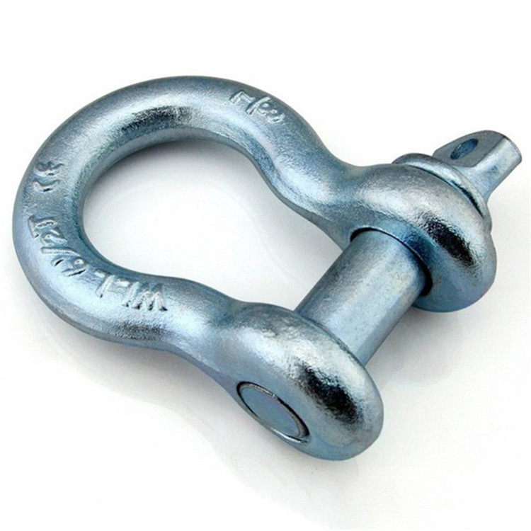 专业供应马蹄形船用卸扣规格齐全 山东生产厂家直销 国标卸扣批发