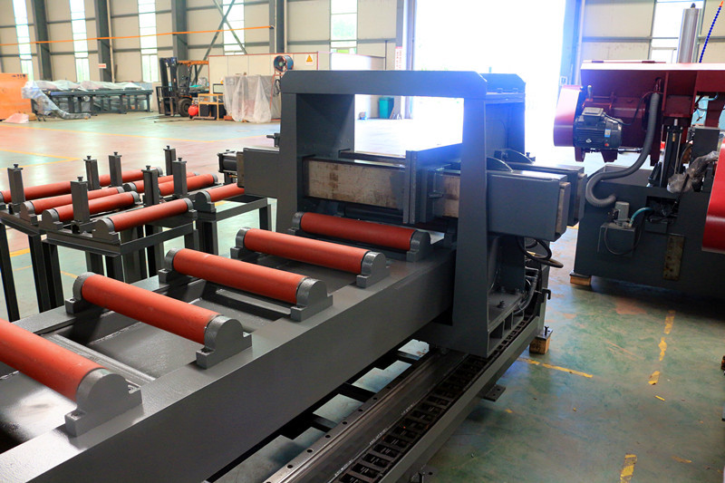 锯力煌数控全自动伺服电机送料gzk4235f金属带锯床切割机型材切割