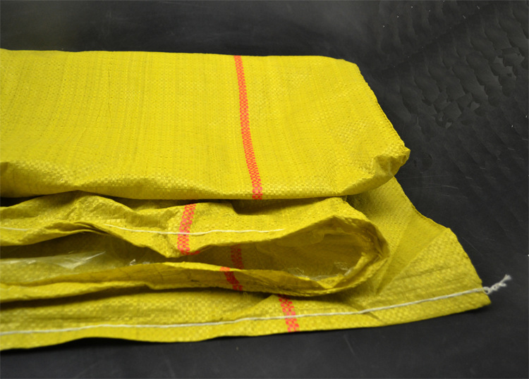 黄色内衬编织袋平方50g1m15m批发蛇皮袋防水防潮pp聚丙烯搬家