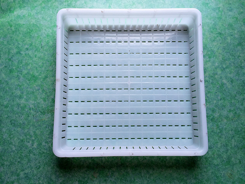 厂家直销可来样定做 pp料食品级中号塑料豆腐筐 食品周转箱豆腐筐