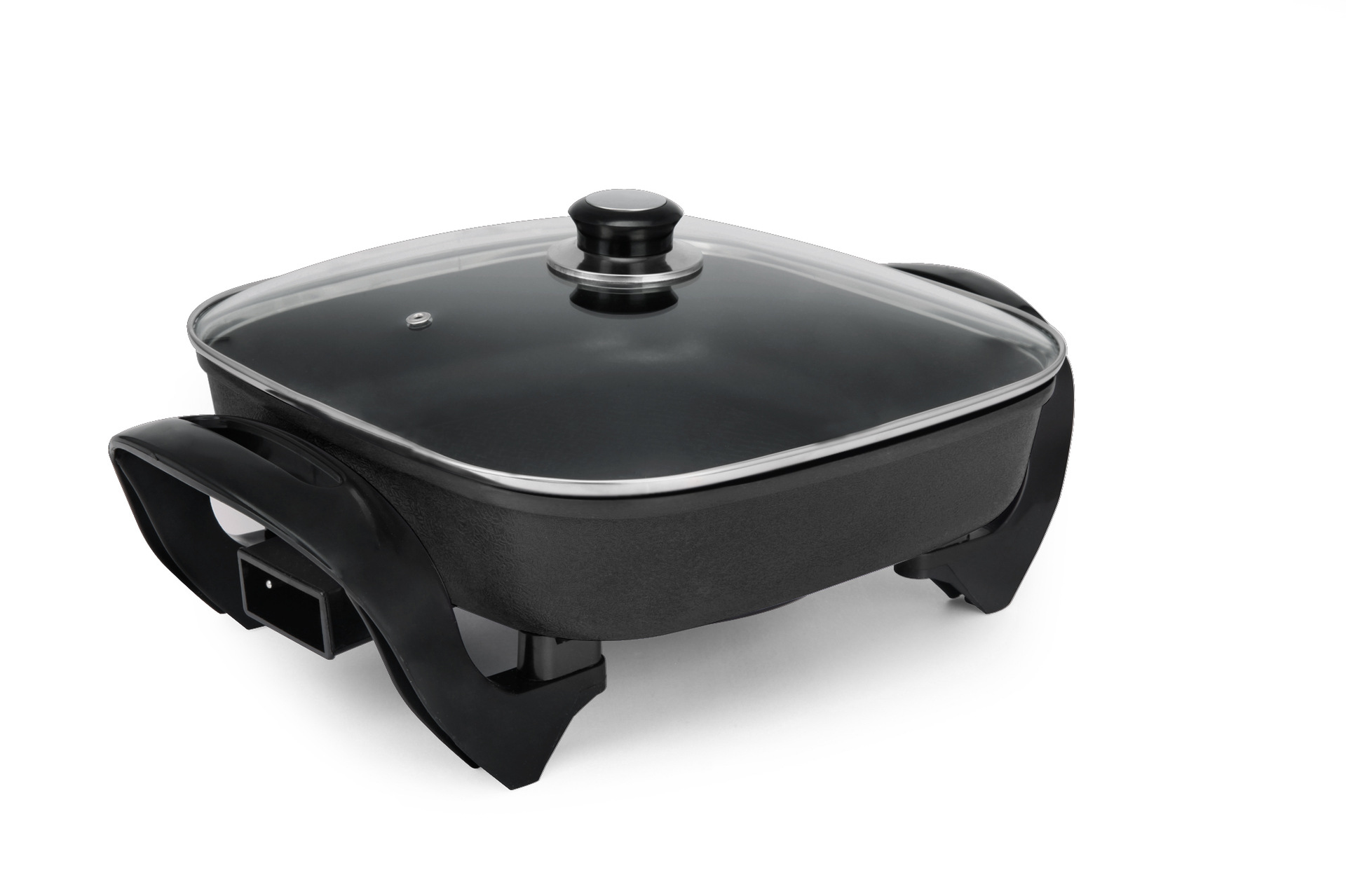 多功能电煎锅电火锅家用电热锅电煮锅宿舍烤炒菜煎锅不粘锅批发