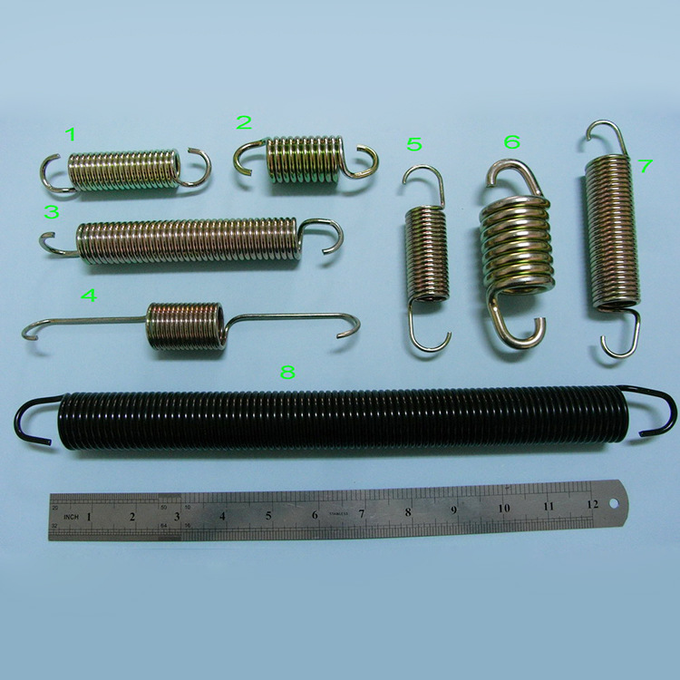 弹簧厂家定制不锈钢镀锌拉簧 卷闸门弹簧 恒力拉簧 蹦床弹簧