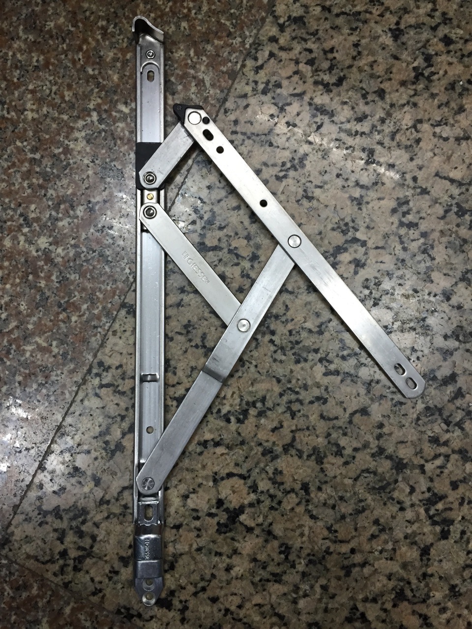 吉斯giesse304不锈钢重型窗撑铰链 四连杆滑撑