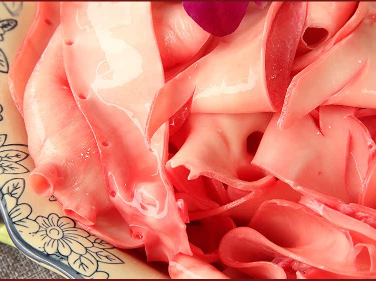 纯鲜猪喉肉类冷冻鲜猪黄喉火锅精品食材成都厂家