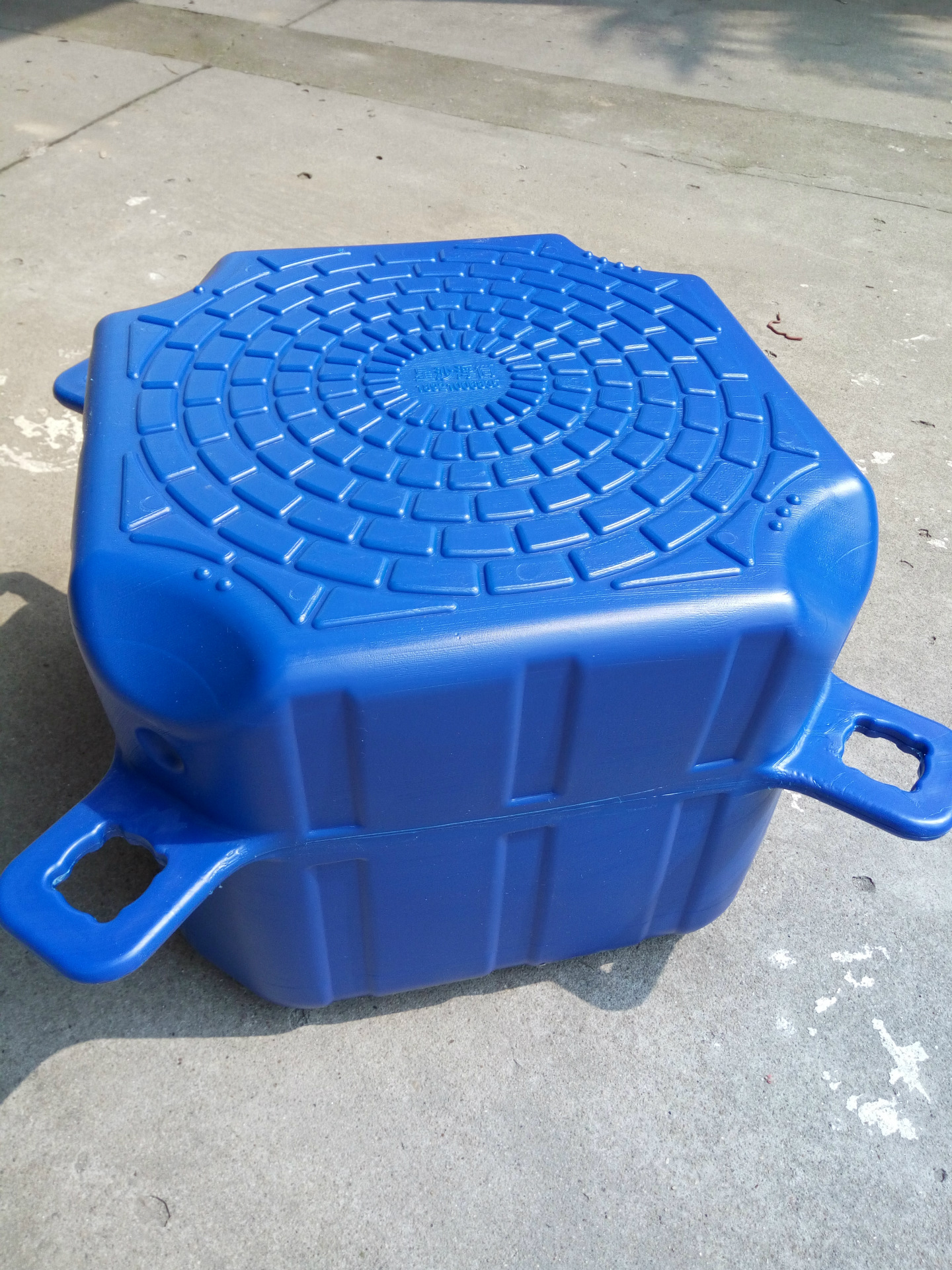 塑料水上平台 水上浮筒码头平台 常州塑料浮箱厂家