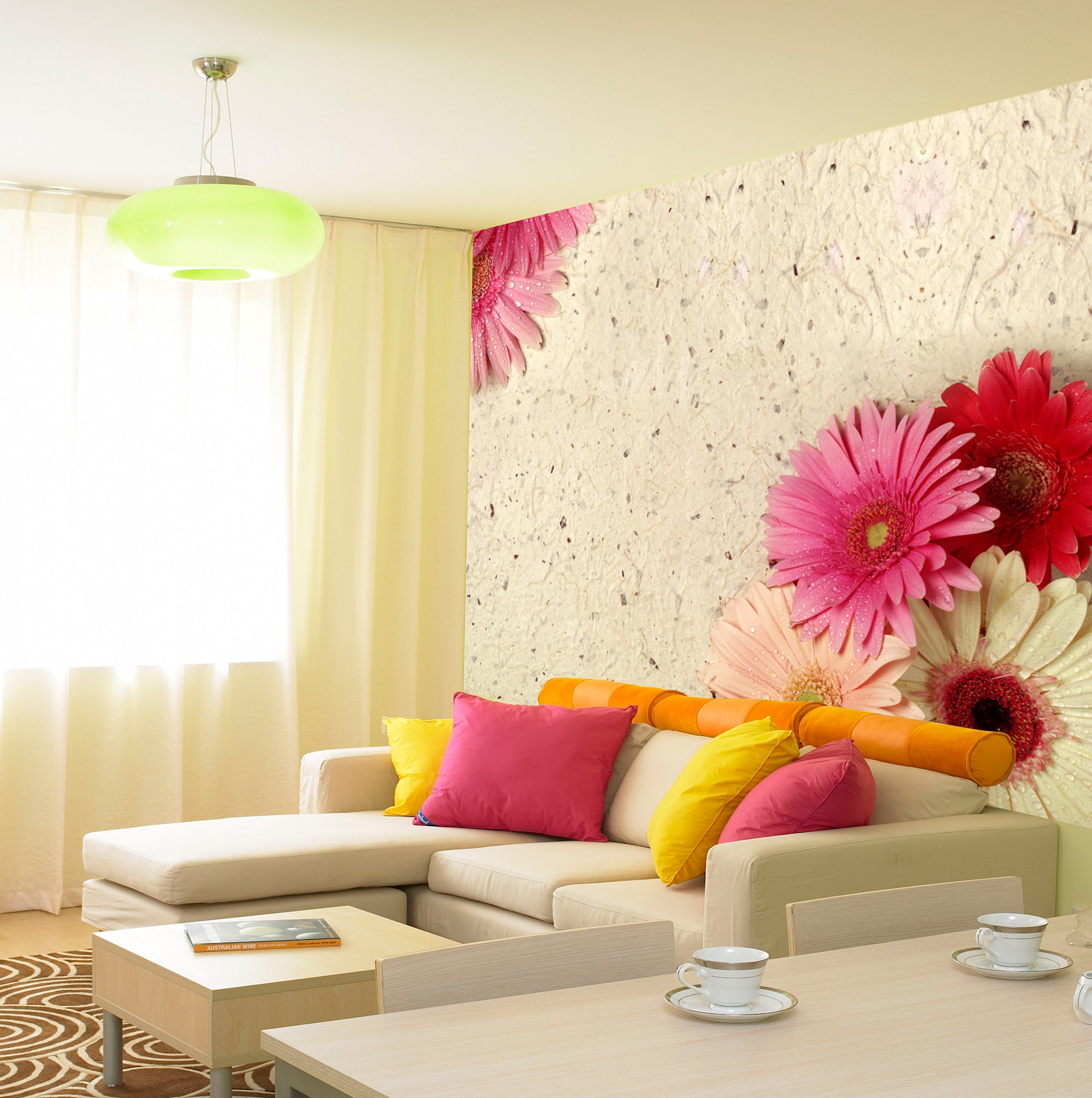 3d墙纸壁画 壁纸壁画无缝真丝墙布卧室客厅背景墙电视墙壁纸