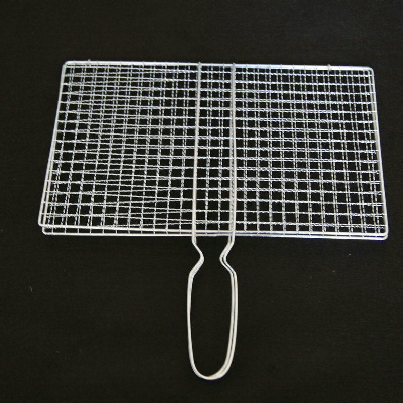 烧烤炉不粘烤网 条形烧烤网不锈钢 bbq烤网 烧烤架厂家批发