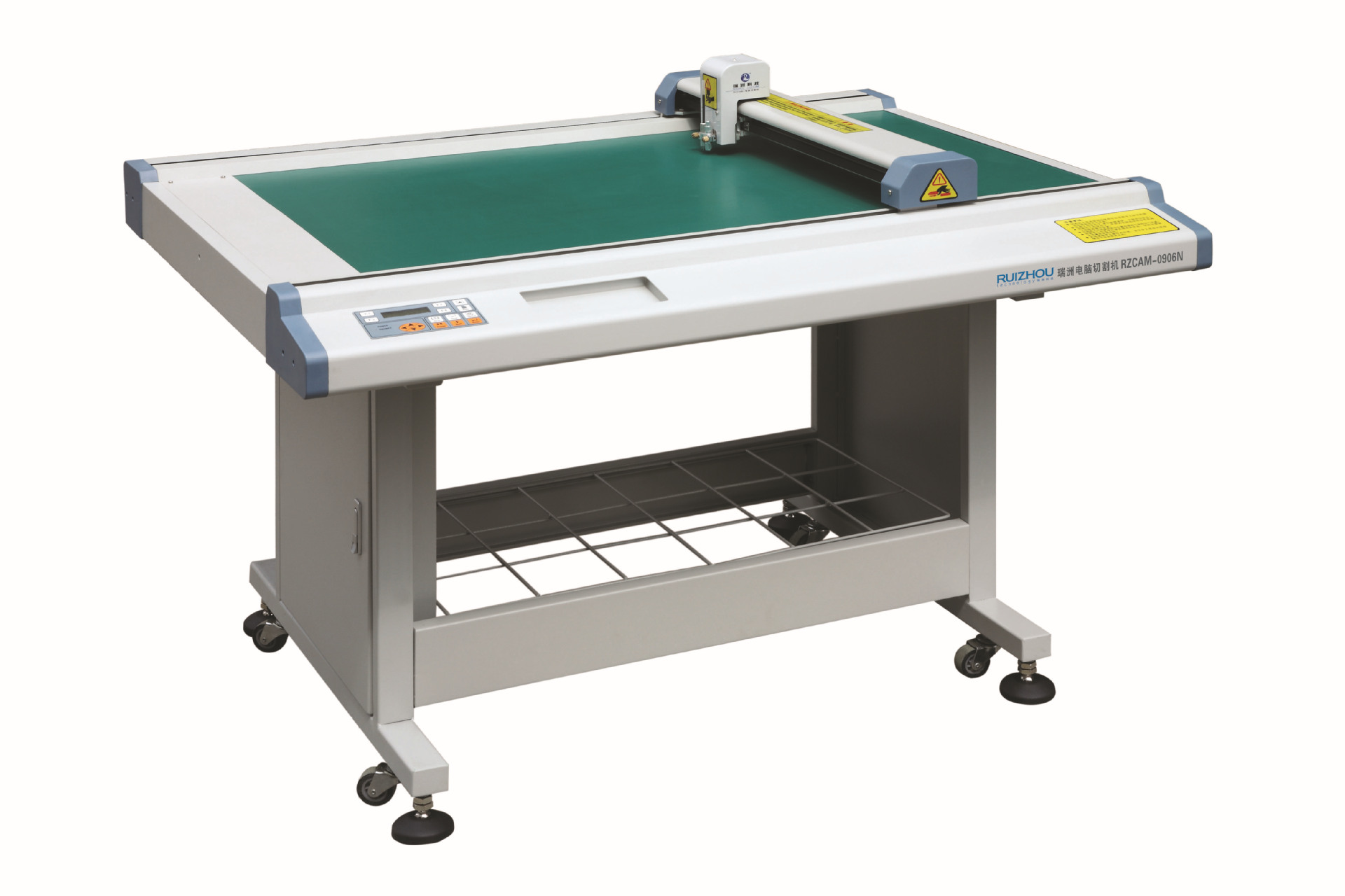 瑞洲电脑数控切割机装饰卡纸服装制鞋样品牛皮纸裁剪机