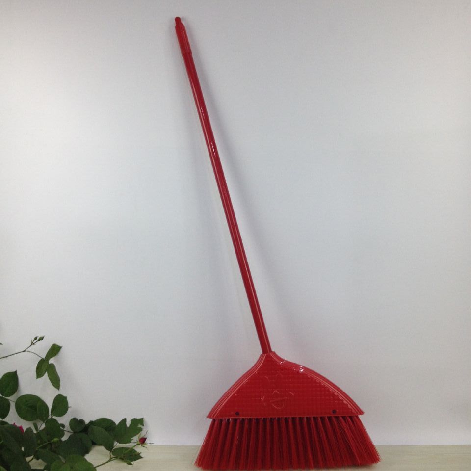 【自产自销】塑料扫把 铁杆扫帚 居家办公清洁用品量大批发从优