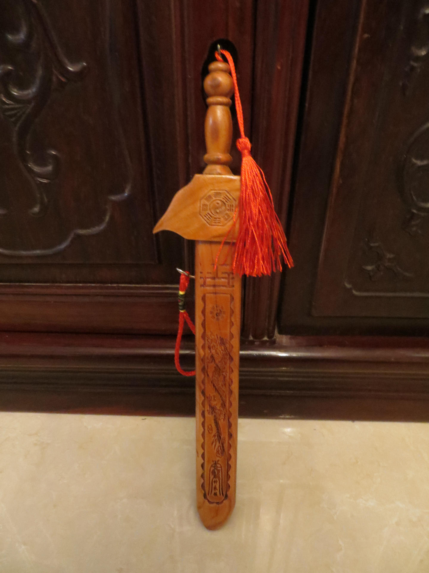 供应桃木剑3号 木制儿童玩具剑 剑旅游纪念品定制