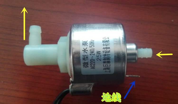电磁泵沙发清洗机微型水泵ac220v/25w咖啡机烟雾机水泵
