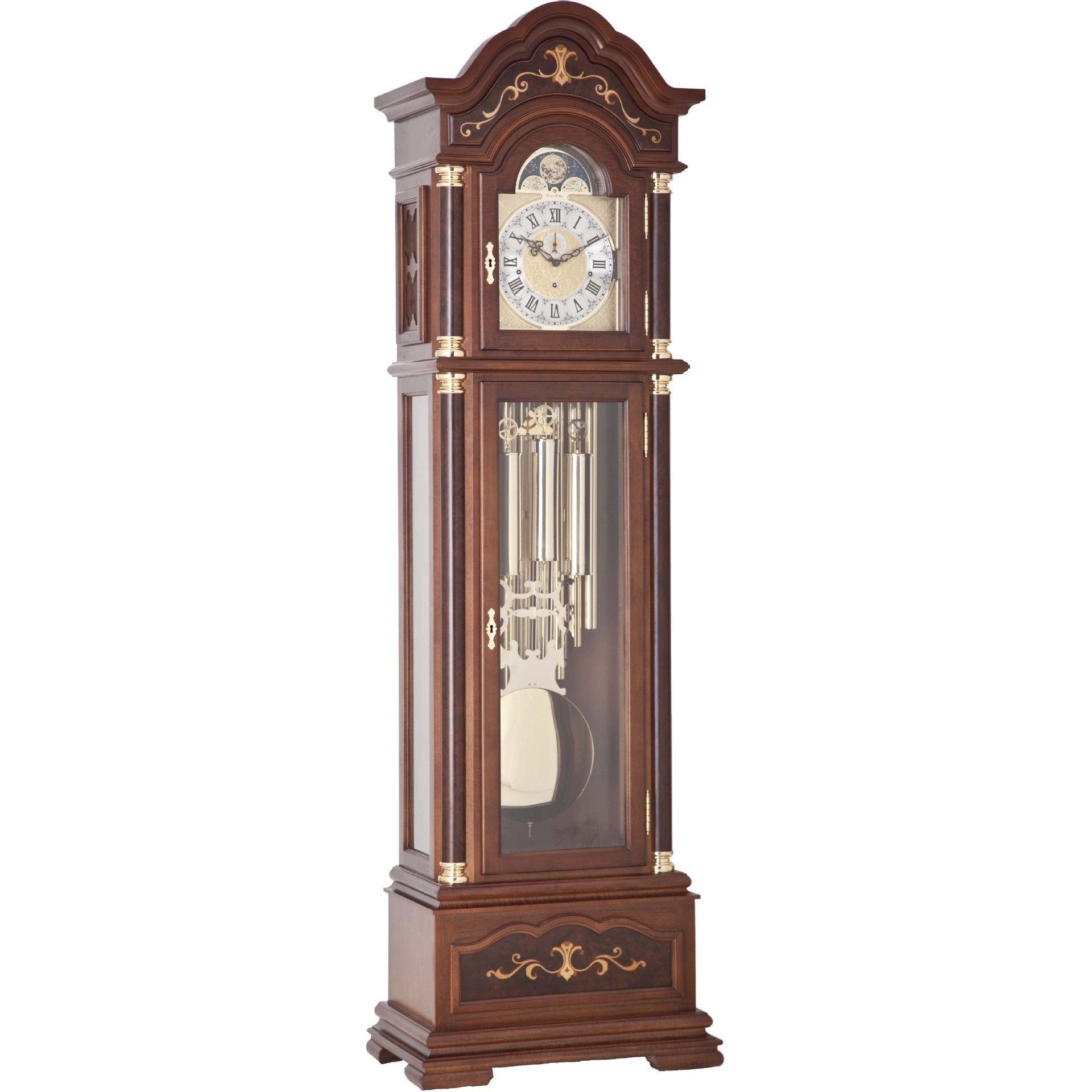 九鼎落地钟9059htu肯宁家机芯红木落地钟