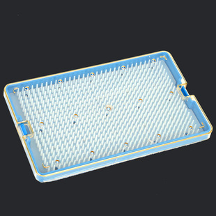 医疗款用品橡胶制品消毒盒 医疗专用环保经济实用高温高压消毒盒