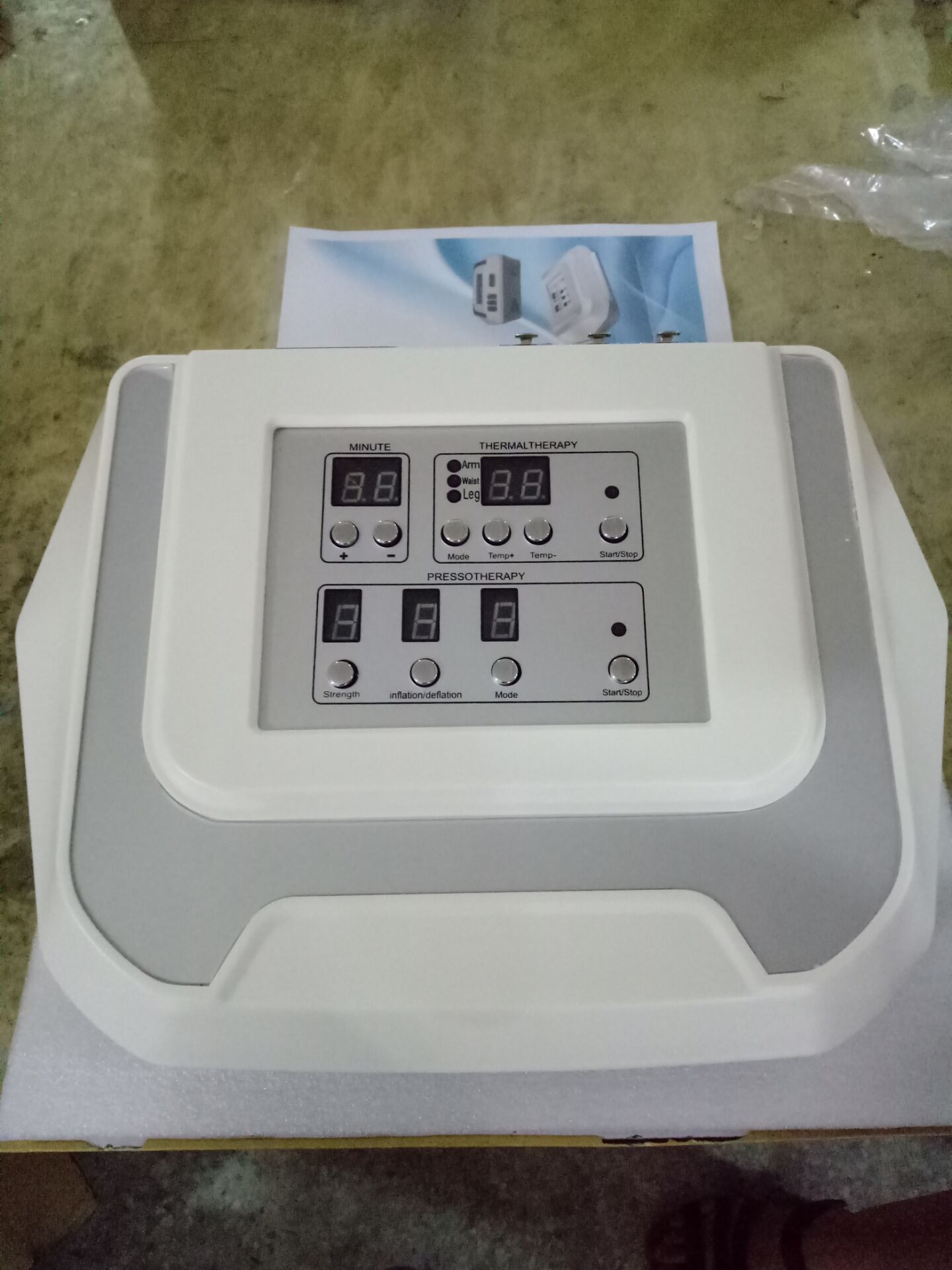 远红外线发热加充气美容仪器