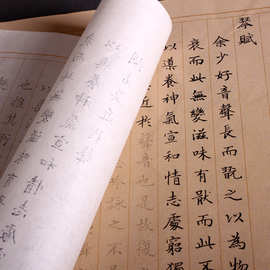 文征明小楷《琴赋》临摹宣纸 毛笔软笔字帖书法入门楷书练习描红