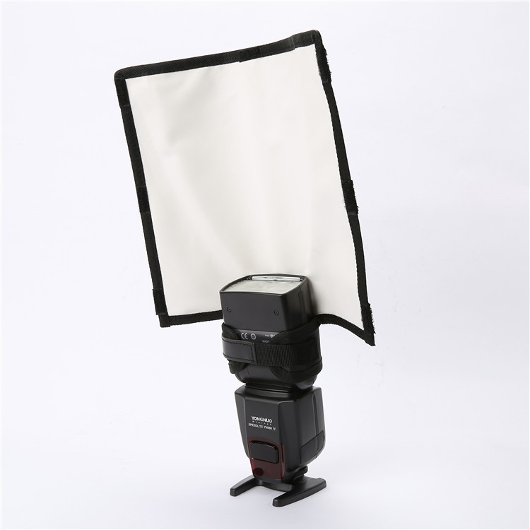 单反数码相机想件外置闪光灯反光板便携摄影机顶灯束光筒工厂直批