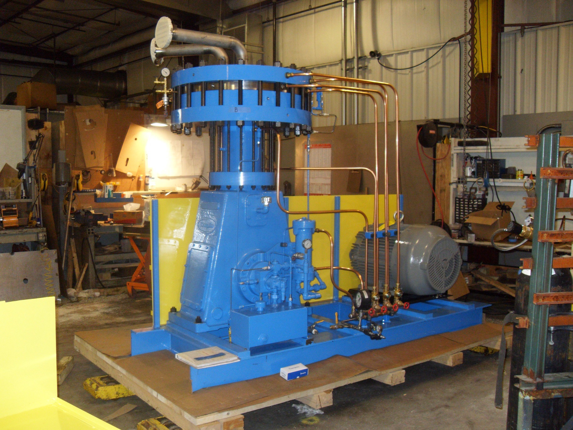 加氢站专用氢气压缩机y7型北京惠德普进口或国内组装