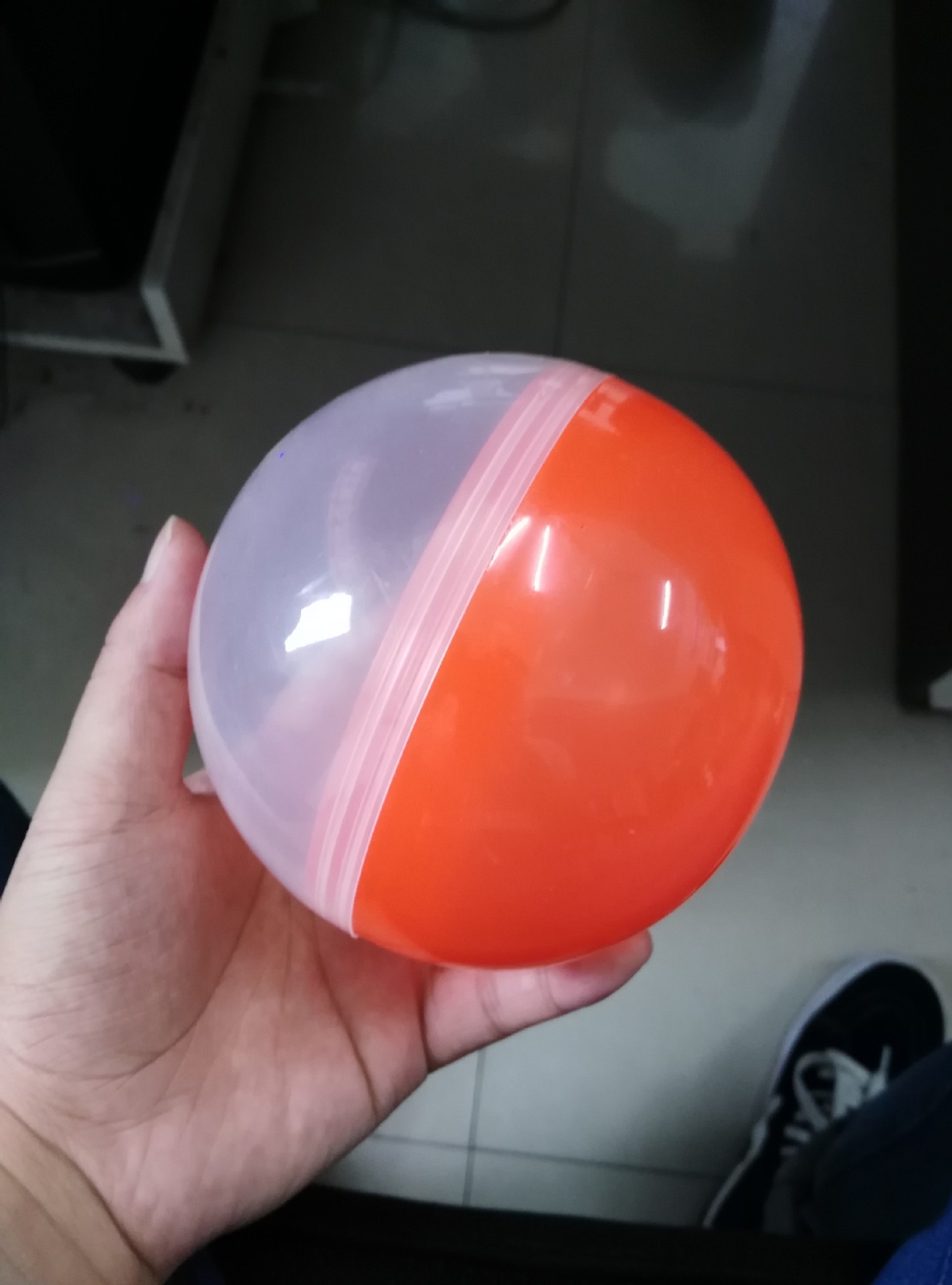 扭蛋球玩具120mm扭蛋机12cm透明彩色球壳活动礼品赠品塑料扭蛋壳