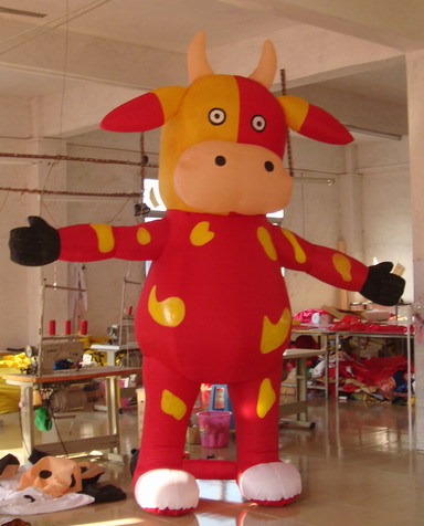 直销2-15米行走卡通人偶气模 定制开业/促销/各类充气卡通气模