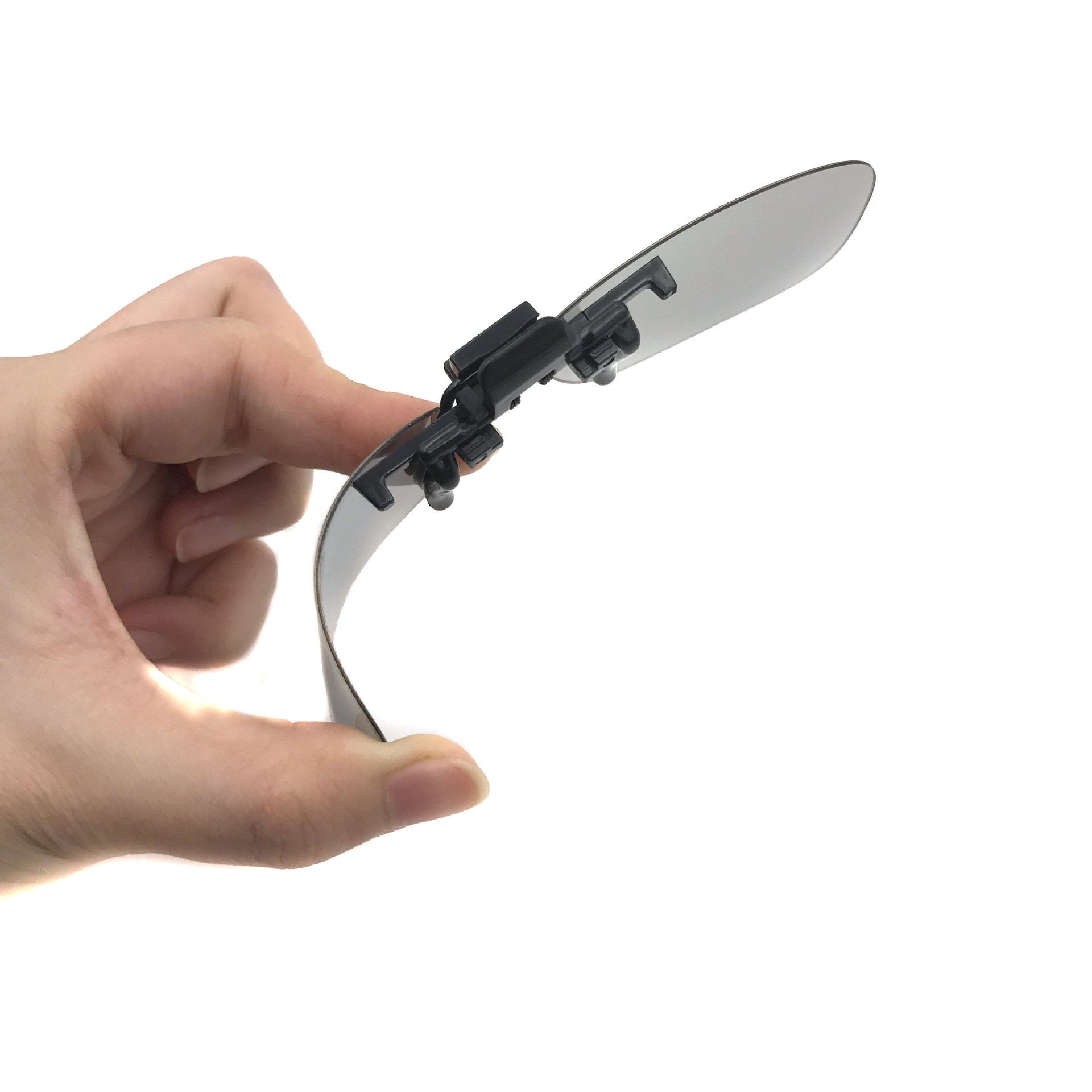 圆偏光不闪式立体3d眼镜 夹片夹子近视专用3d立体眼镜 男女通用