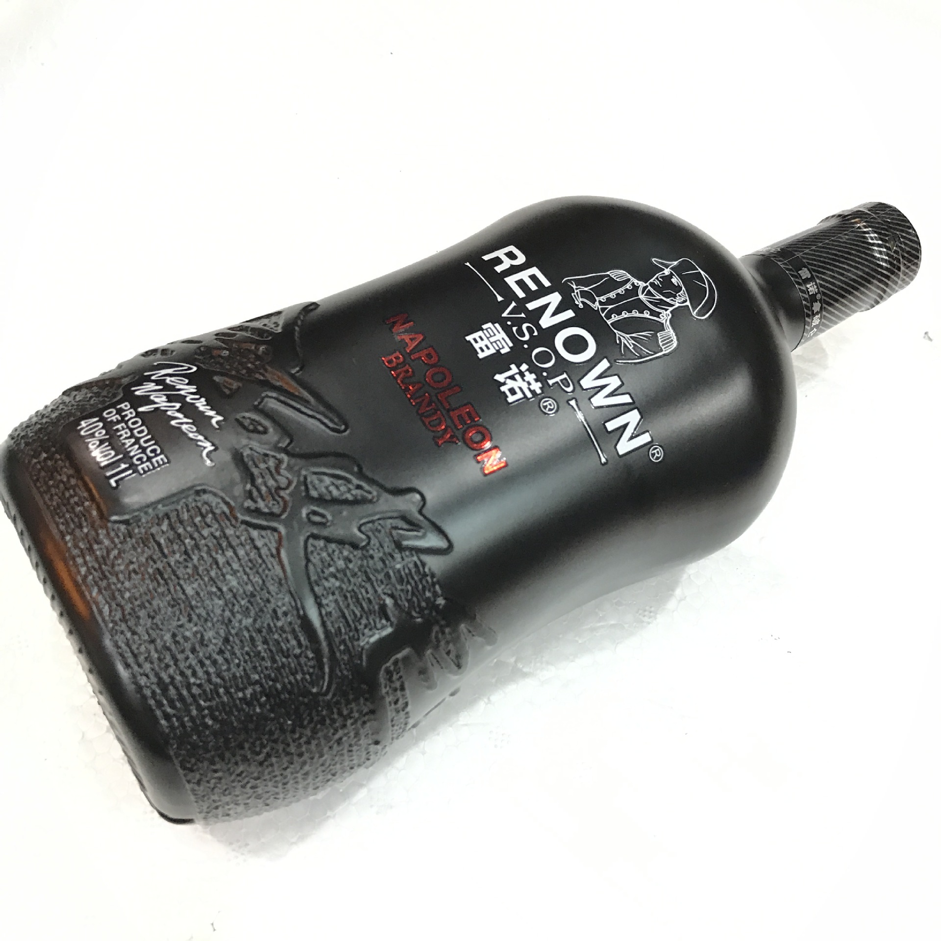 雷诺拿破仑珍藏版vsop白兰地 黑珍珠白