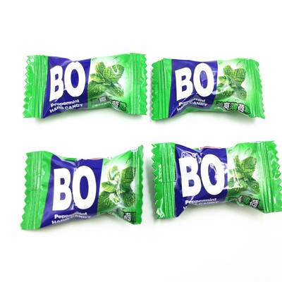 珠穆朗玛劲爽薄荷糖 薄荷味单颗粒称重零食一袋5斤