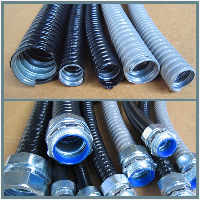 连接带螺纹钢管接头/防水防尘锌合金接头/内螺纹接头/穿线接头