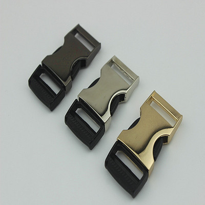 箱包配件书包插扣安全搭扣 半合金半塑料6分插扣卡扣对扣20mm织带