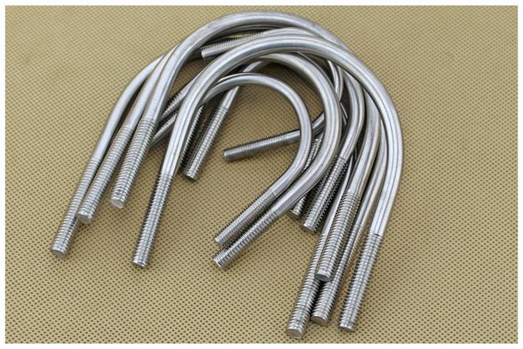 现货供应常规304不锈钢u型螺栓 u型螺丝 非标u型定做 .