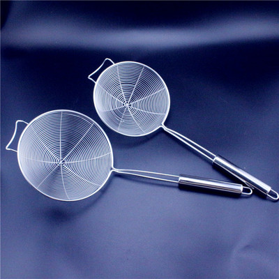 带勾加粗线漏 无磁不锈钢漏 防烫漏 粉漏捞篱 多用线漏 钢柄线漏