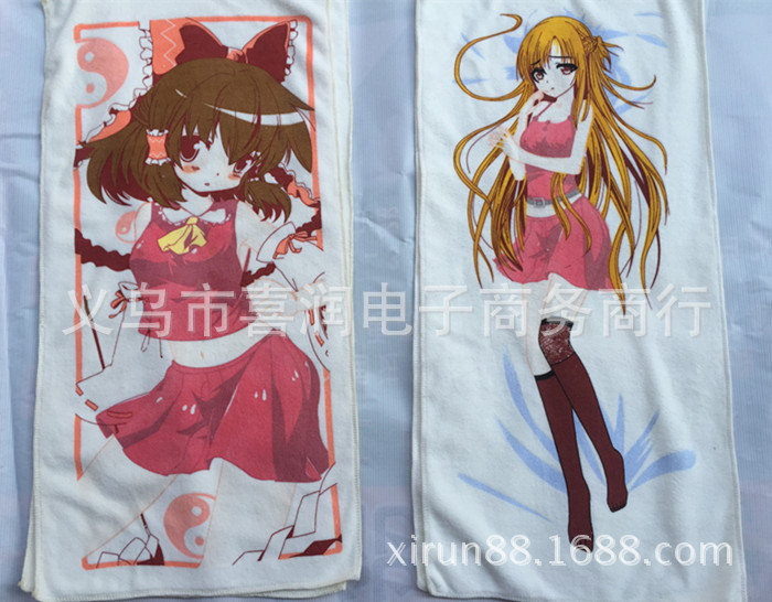 热销新款变色毛巾 遇热水脱冷水穿变色浴巾 创意毛巾脱衣毛巾